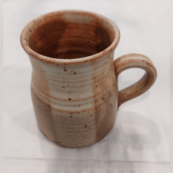 Other - Artist Signed Handcrafted Brown Pottery Mug